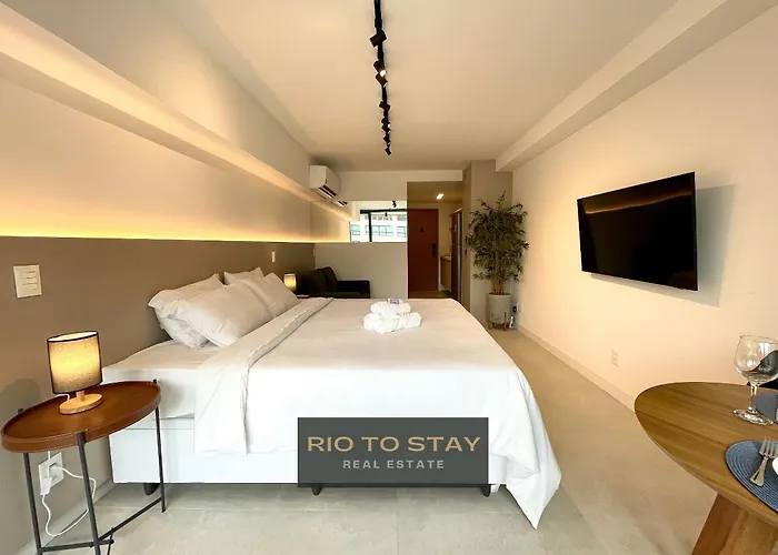 Studio Leblon - Moderno Com Piscina E Academia. Rio de Janeiro